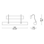 IDEAL LUX APPLIQUE MIRROR-10