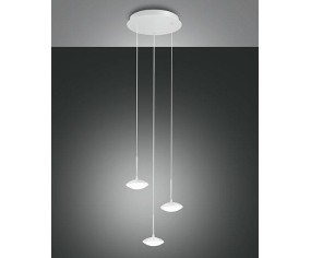 FABAS SOSPENSIONE HALE LED 3 LUCI