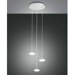 FABAS SOSPENSIONE HALE LED 3 LUCI