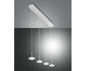 FABAS SOSPENSIONE HALE LED 4 LUCI