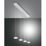 FABAS SOSPENSIONE HALE LED 4 LUCI