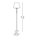 IDEAL LUX LAMPADA DA TERRA PEGASO