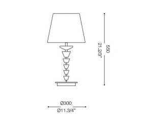IDEAL LUX LAMPADA DA TAVOLO PEGASO BIG 2