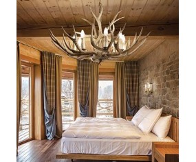 IDEAL LUX LAMPADARIO CHALET 8 LUCI