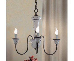 FERROLUCE LAMPADARIO SANREMO 3 LUCI