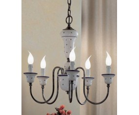 FERROLUCE LAMPADARIO SANREMO 5 LUCI