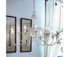 FERROLUCE LAMPADARIO SANREMO 12 LUCI