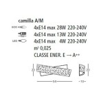GEA LUCE APPLIQUE CAMILLA