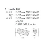 GEA LUCE PLAFONIERA CAMILLA