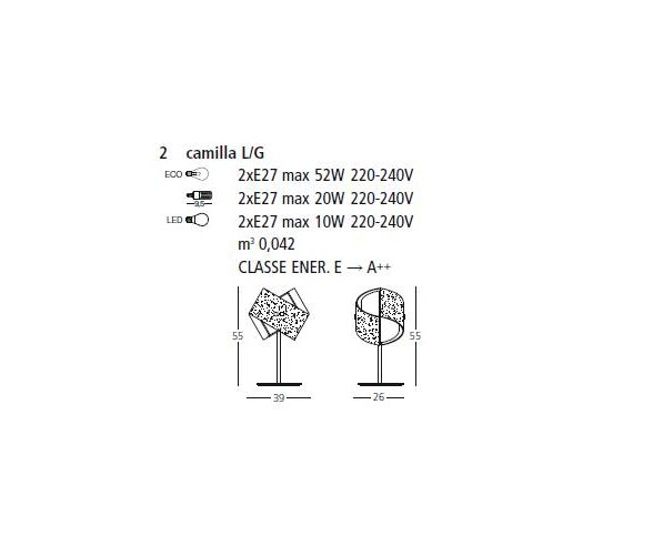 GEA LUCE LUME CAMILLA