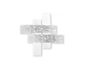 GEA LUCE PLAFONIERA LARA ARGENTO