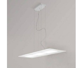 LINEA LIGHT SOSPENSIONE DUBLIGHT LED RETTANGOLARE 2