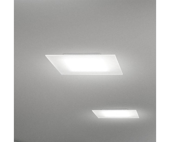 LINEA LIGHT PLAFONIERA DUBLIGHT LED QUADRATA