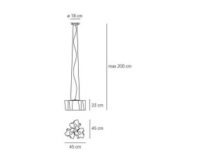 ARTEMIDE SOSPENSIONE LOGICO 3x120° 2