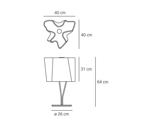 ARTEMIDE LAMPADA DA TAVOLO LOGICO
