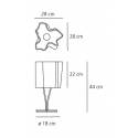 ARTEMIDE LAMPADA DA TAVOLO LOGICO