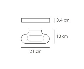 ARTEMIDE APPLIQUE TALO HALO 2