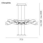 ARTEMIDE SOSPENSIONE CHLOROPHILIA LED
