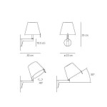 ARTEMIDE APPLIQUE MELAMPO