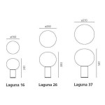 ARTEMIDE LAMPADA DA TAVOLO LAGUNA LED