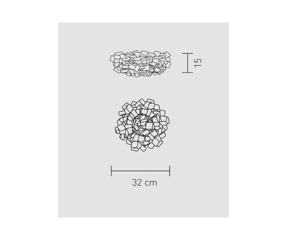 SLAMP PLAFONIERA CLIZIA MINI