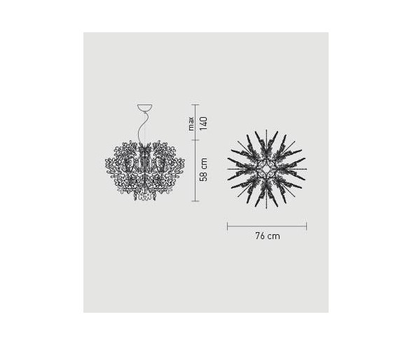 SLAMP SOSPENSIONE FIORELLA