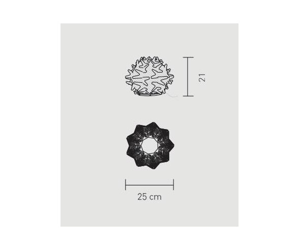 SLAMP LAMPADA DA TAVOLO O DA TERRA CACTUS PRISMA