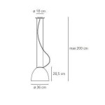 ARTEMIDE SOSPENSIONE NUR